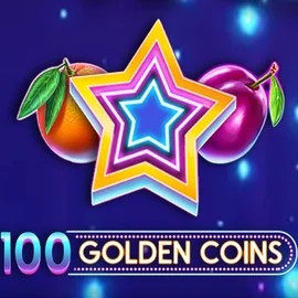 100 Golden Coins game by Amusnet Interactive – logo hosted on Retrozino Casino