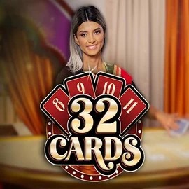 Live Casino logo of 32 Cards from Ezugi at Retrozino Casino