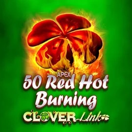 Play the 50 Red Hot Burning Clover Links slot by Novomatic on Retrozino Casino