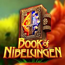 Book of Nibelungen slot logo by Swintt at Retrozino Casino