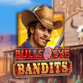 Bulls Eye Bandits slot logo by Origins at Retrozino Casino