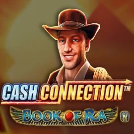 Cash Connection Book Of Ra logo by Novomatic at Retrozino Casino