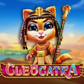 Official Slots logo: Cleocatra by Pragmatic Play at Retrozino Casino