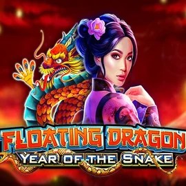 Floating Dragon Year of the Snake by Pragmatic Play, showcased at retrozinonl.nl – game logo