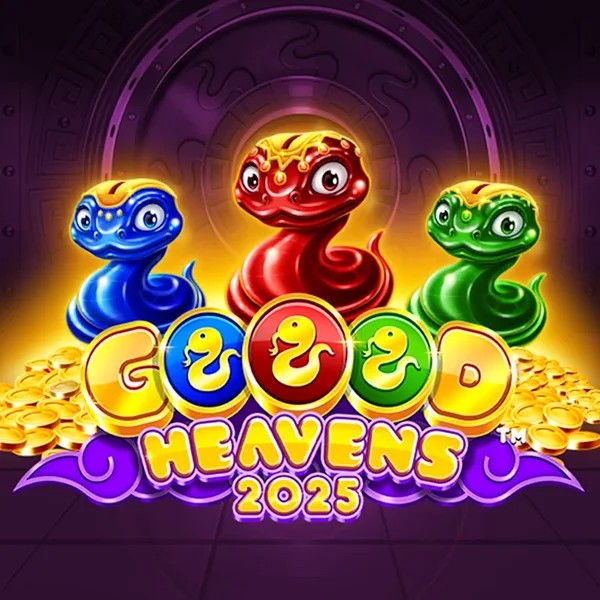 Goood Heavens logo by Rarestone Gaming at Retrozino Casino