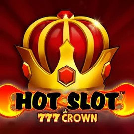 Hot Slot 777 Crown slot logo by Wazdan at Retrozino Casino