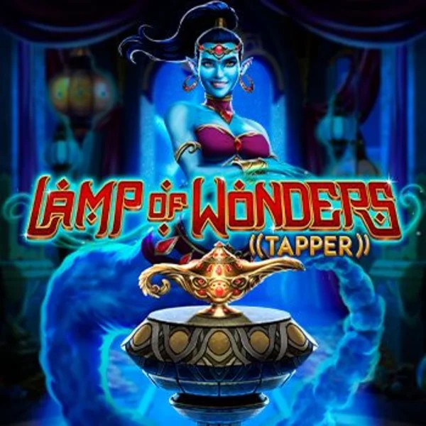 Lamp Of Wonders Tapper online game logo by Greentube on retrozinonl.nl
