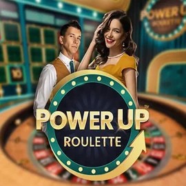 PowerUP Roulette slot icon by Pragmatic Play, available at Retrozino Casino