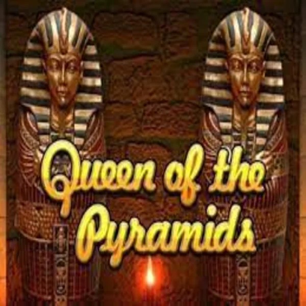 Queen of the Pyramids logo by Playtech Retrozino Casino