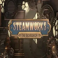 Steamworks The Workshop game by Peter & Sons – logo hosted on Retrozino Casino